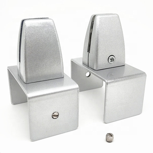 Divisor acrílico de aluminio <span class=keywords><strong>para</strong></span> escritorio de oficina, soporte de pantalla, abrazadera de cubiciclo de escritorio, puede encajar 49-80mm, abrazadera extraíble - Product Image 5