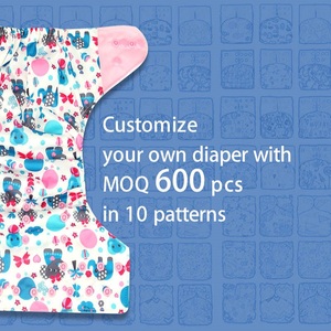 Pañal de Tela de Gamuza Antibacterial, Seguro y Lavable, Transpirable, para Bebés de 1 a 3 Años, Ropa Interior para el Cuidado Integral Durante Todo el Día - Product Image 6