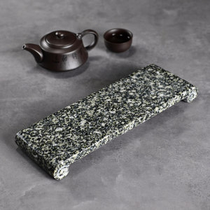 Stone Tea Tray Flat Heat Resistant Kung Fu Tea Set Retro Style New Chinese Design - Product Image 3
