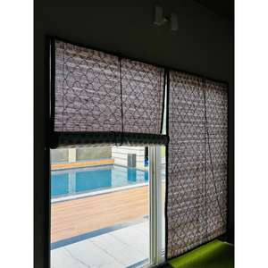 Persianas de Bambú Tejidas a Medida, Filtrado de Luz Natural, para Hogar, Hotel, Restaurante, Sin Tirador - Product Image 5