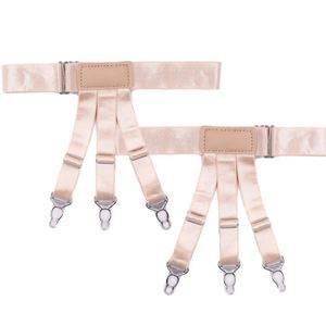 2 Pièces Bretelles de <span class=keywords><strong>Chemise</strong></span> K2030 avec Pinces Antidérapantes, Élastiques <span class=keywords><strong>pour</strong></span> Cuisses, <span class=keywords><strong>pour</strong></span> Hommes, Fixateurs de <span class=keywords><strong>Chemise</strong></span> - Product Image 4