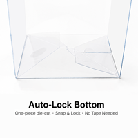 Vente en gros de boîtes de protection transparentes en PET pour Funko Pop de 10 pouces, boîte de présentation, épaisseur 0,5 mm, taille 229x214x329 mm