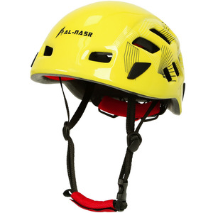 Casco Protector de Escalada Al-Nasr Amarillo Transpirable Unisex para Senderismo, Rappel y Canyoning al Aire Libre - Product Image 1