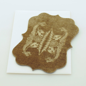 ที่ใส่<span class=keywords><strong>เมนู</strong></span>งานแต่งงานแบบส่วนตัว ทำจากผ้ากำมะหยี่หรือหนังกลับ สำหรับใส่เมนู หรือใส่ใบรับรอง - Product Image 5