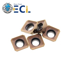 Plaquettes de tournage carrées en carbure ECL SEHT SEKT 1204, revêtement PVD, outils de coupe CNC OEM - Product Image 4