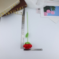 Bouquet de plantes en crochet multi-roses pas cher en gros 2024SY pour mariage, anniversaire, Saint-Valentin, fête des femmes, fête des mères