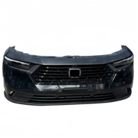 Para Honda Accord 11ª Generación Versión Híbrida: Kit Completo de Parachoques con Parrilla, Ventilador de Radiador, Sensor de Estacionamiento y Faros Delanteros