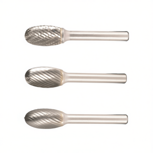 Fresa Rotativa Ovalada de Carburo TTAKE de 12.7 mm x 22 mm, Carburo Sólido para Pulido y Modelado de Precisión - Product Image 2