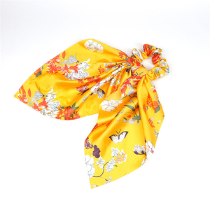 <span class=keywords><strong>De</strong></span> moda <span class=keywords><strong>de</strong></span> lujo elegante gomas para el <span class=keywords><strong>pelo</strong></span> largo bufanda mariposa <span class=keywords><strong>pelo</strong></span> scrunchies - Product Image 2