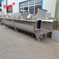 Refroidisseur spiralé pour abattoir, équipement d'abattage de volailles, machine de pré-refroidissement
