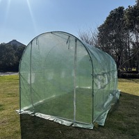 Mini serre d'hiver pour jardin domestique avec fenêtre