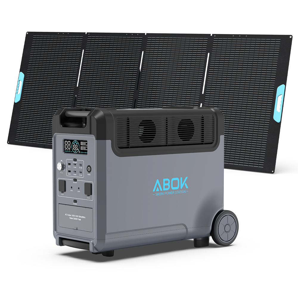 Ark3600 avec 2 panneaux Asp400 de 400W