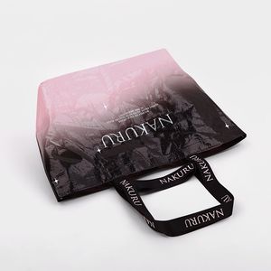 18" <b>Big</b> Double Handles Carry Shopping <b>Bag</b> Waterproof Durable pp Woven Tote <b>Bags</b> Outdoor <b>Travel</b> Handle <b>Bag</b> - Product Image 2