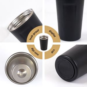 Wholesales Double Wall Stainless Steel Tumbler Coffee <b>Mug</b> Vacuum Insulated Leak Proof Lid for Hiking Camping with Custom Logo - Product Image 4
