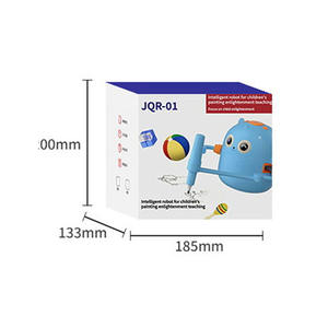 <span class=keywords><strong>Robot</strong></span> da <span class=keywords><strong>Disegno</strong></span> per Bambini, Giocattolo Educativo Interattivo con Interazione Vocale, Carte con Parole e Penne Colorate - Product Image 3