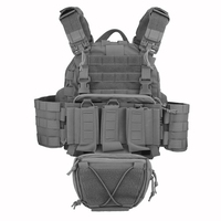 Private Label Gilet de corps tactique à dégagement rapide Débardeur Système Molle personnalisé Gilet de sécurité tactique
