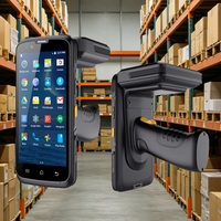 Lector RFID UHF PDA Android 12 OEM IP65 Resistente al Agua, Colector de Datos BT, OCR, Reconocimiento Facial y de Huellas Dactilares