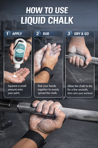 XT YIOU personalizzato antiscivolo sport gesso liquido palestra 60ml bianco assorbire sudore <span class=keywords><strong>mani</strong></span> asciutte senza pasticcio crema appiccicosa arrampicata su roccia - Product Image 6