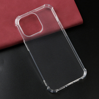 Coque de téléphone portable antichoc pour iPhone 18 17 Pro Max 13 14 Plus 15 16 16e 17 17e, coque transparente en TPU protectrice