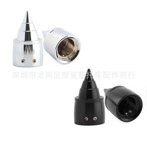 Hao Chang ฝาครอบเพลาหน้ารถจักรยานยนต์11x7x7อลูมิเนียม CNC สำหรับ Harley Traveler Sport dinah softtail ซีรีส์ - Product Image 3