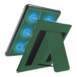 Étui <span class=keywords><strong>Kindle</strong></span> avec double dragonne personnalisé <span class=keywords><strong>pour</strong></span> <span class=keywords><strong>Kindle</strong></span> Paperwhite 11e et 12e génération 2024, coque arrière détachable à aimant puissant, style <span class=keywords><strong>livre</strong></span> - Product Image 3