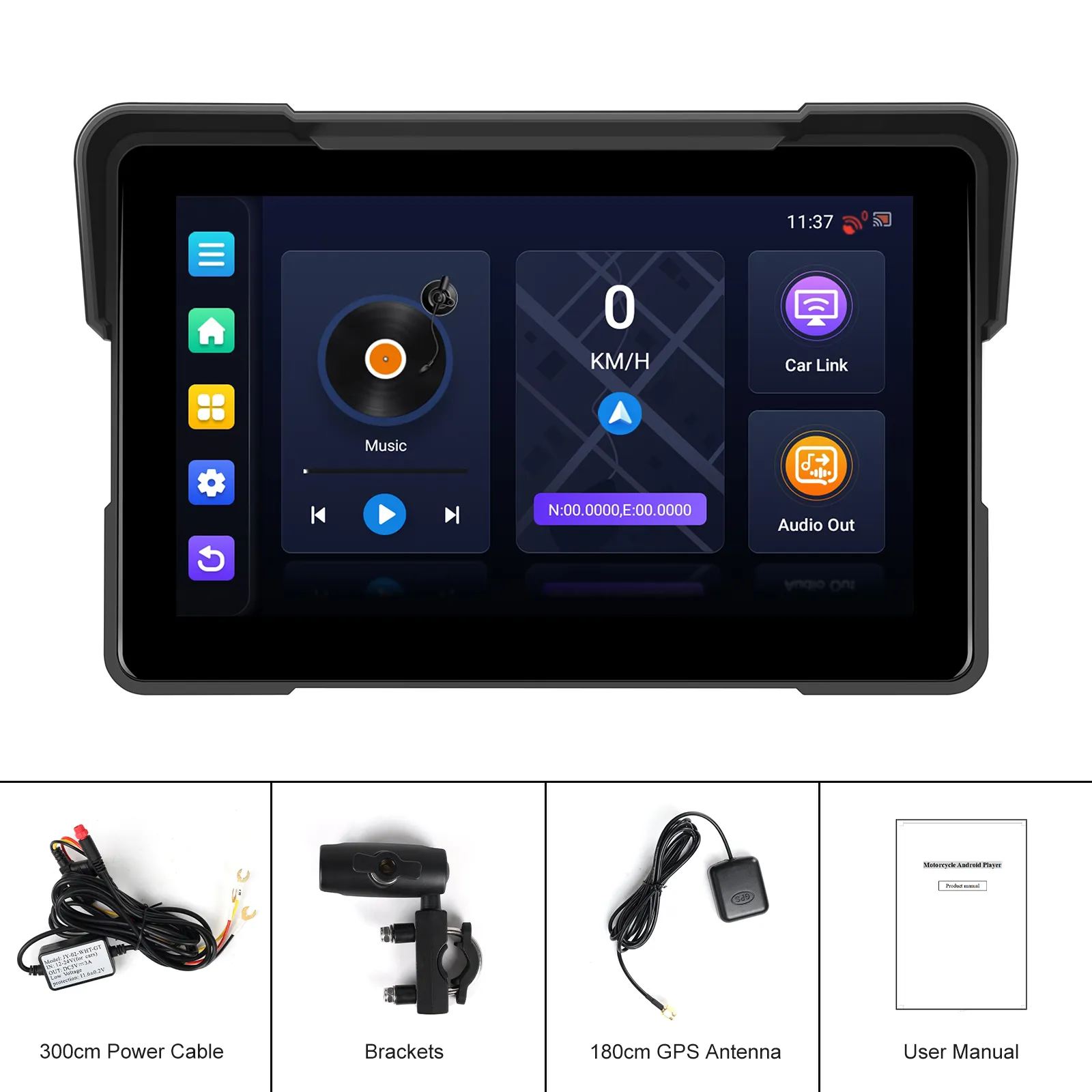 JADO MC7 ワイヤレスCarPlay&ワイヤレス Android Auto Amazon.co.jp: ダブルDIN Androidカーナビ, 4G+64G 、ワイヤレス