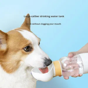 Xách Tay Thân Thiện Với Môi Dog Chai Nước Cho Đi Bộ <span class=keywords><strong>Pet</strong></span> Nước Dispenser Du Lịch Cốc Nước Với Thiết Kế Rắn Và Không Thấm Nước Ipx5 - Product Image 2