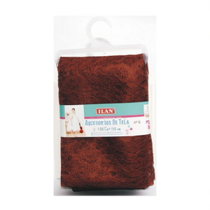 Accessori in tessuto di pizzo Ilan 100 cm x 150 cm colore caffè per lavori artigianali - Product Image 2