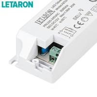 Controlador LED de Clase 2 con Certificación UL FCC, 12V 24V 6W 12W 24W, Fuente de Alimentación de Voltaje Constante 120VAC para Baños Interiores en EE. UU., Luz LED