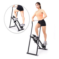 Escalier de remise en forme adapté à la maison grimpeur d'escalier pliant nouvelle machine d'escalade verticale pour l'exercice complet du corps