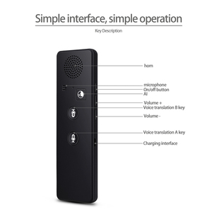 <span class=keywords><strong>Multilingue</strong></span> instantanée l'interprétation bluetooth <span class=keywords><strong>traducteur</strong></span> <span class=keywords><strong>vocal</strong></span> - Product Image 4