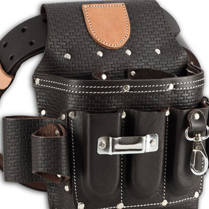 Bolsa Portaherramientas de Cuero Genuino de Alta Calidad, Resistente al Agua, Ligera, Profesional, de Alta Resistencia, Personalizable OEM, Superventas - Product Image 2