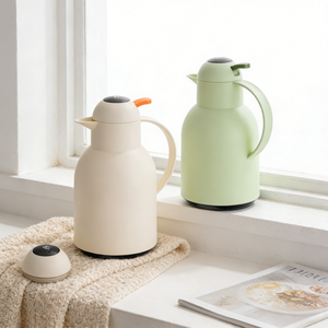 <span class=keywords><strong>Carafe</strong></span> thermique isolée sous vide de 1,0 L avec affichage intelligent de la température - Pot à café et à thé en verre pour la maison, le bureau, l'hôtel - Product Image 4