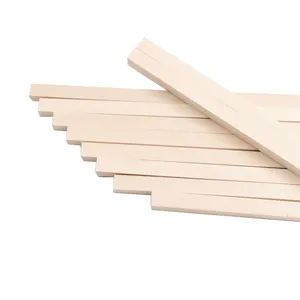 Bâtons de Balsa en bois de fabrication originale, bande de 1000mm pour Kits de modèles d'avion/bateau, bricolage en bois de Balsa