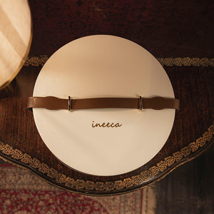 Custom logo Leather Handle Double <strong>Chocolate</strong> <strong>Bar</strong> <strong>Dates</strong> Box Packaging Luxury Round Ramadan <strong>Chocolate</strong> Candy Gift Box with Dividers - Product Image 4