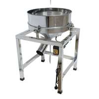 Separator Getar Kontinu Efisiensi Tinggi, Saringan Bulat Stainless Steel untuk Merica & Bubuk