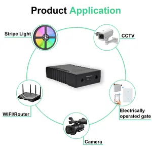 OEM/ODM OL3 küçük UPS 9V Mini UPS için güvenlik kamerası/yazıcı/endüstriyel sensör/interkom