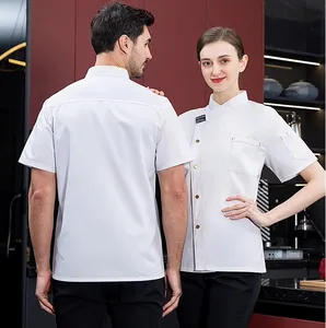 Şefin iş elbiseleri gıda teslimat personeli batı restoran pasta şef kek dükkanı otel iş elbiseleri