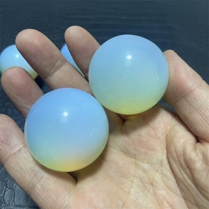 Chất lượng cao nhân tạo đánh bóng đá quý <span class=keywords><strong>opalite</strong></span> Balls Healing Fengshui pha lê Spheres cho trang trí nội thất - Product Image 2
