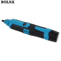 Meuleuse droite sans fil rechargeable 12 V à batterie lithium, machine de gravure portative