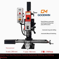 Mini perceuse-fraiseuse CNC de petite taille, machine intégrée de perçage et de fraisage pour atelier de bricolage, machine de perçage et de fraisage multifonction