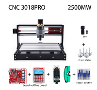 Machine CNC laser DIY Pro GRBL 30*18, machine de fraisage de circuits imprimés à 3 axes, routeur à bois, graveur laser CNC avec contrôleur hors ligne avec ER11