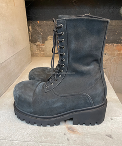 עגולות נוספות קרב הבוהן גברים נעליים אופנתיות יוניסקס נשים גברים להתלבש נעליים נעליים נשים גברים גברים להתלבש נעלי מכה שחורה - Product Image 5