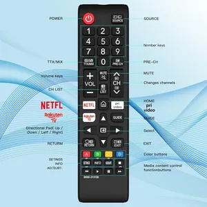 Control Remoto para Samsung Smart TV BN59-01315A BN59-01315D BN59-01315B con Botón de TV, NETFLIX, PRIME VIDEO, <span class=keywords><strong>Rakuten</strong></span> - Product Image 6