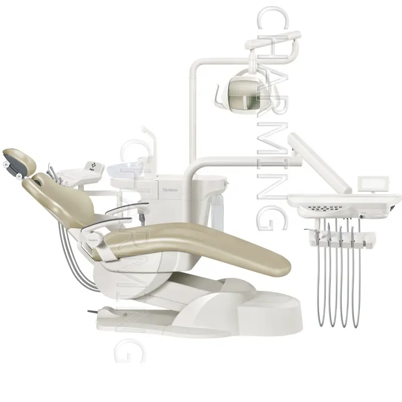 Fauteuil dentaire électrique, chaise d'unité de luxe, avec système de sécurité, pour les patients dentaires, livraison gratuite