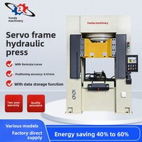 Presse hydraulique intelligente CNC à cylindre supérieur pour extrusion à froid ; Presse hydraulique pour ateliers de thermoformage