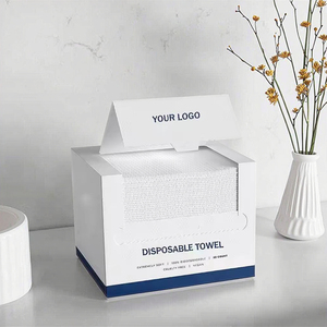 OEM <strong>Soft</strong> Disposable 100% Viscose Tissue Comfortable Skin <strong>Towel</strong> for Makeup Remover Salon Spa <strong>Facial</strong> <strong>Towel</strong> Customizable Nonwoven - Product Image 1