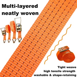 Nhà Máy Tùy Chỉnh Chiều Rộng/Logo 100% Polyester Vải Dây Đeo Cuộn Nhiệm Vụ Nặng Nề Hàng Hóa Lashing Vành Đai - Product Image 6