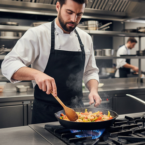 Venta al por mayor de hierro fundido Sartén de 30cm Sartén de hierro fundido Sartén de <span class=keywords><strong>camping</strong></span> <span class=keywords><strong>para</strong></span> restaurante Uso doméstico - Product Image 5