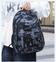 Nouveau sac à dos de voyage d'affaires et de loisirs de grande capacité en deux parties, sac d'étudiant avec sac à lunch isotherme